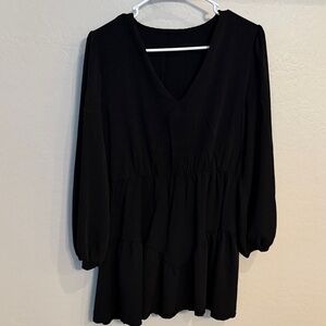 Flowy Black Dress